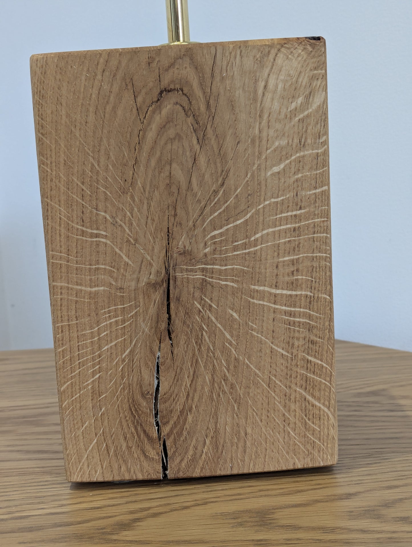 'EYE OF SAURON' limited edition Solid Oak Lamp