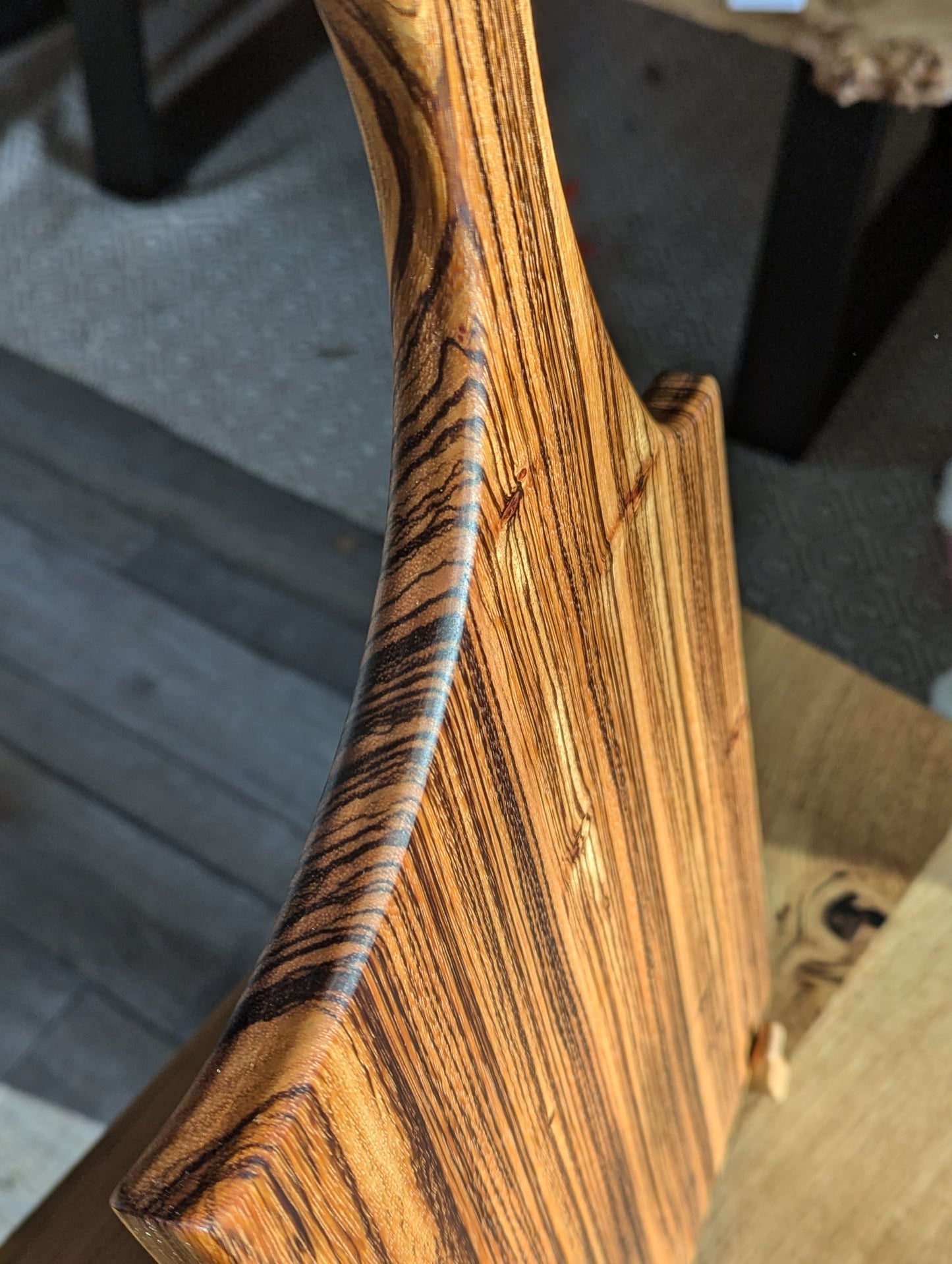 Zebrano Large Serving Board