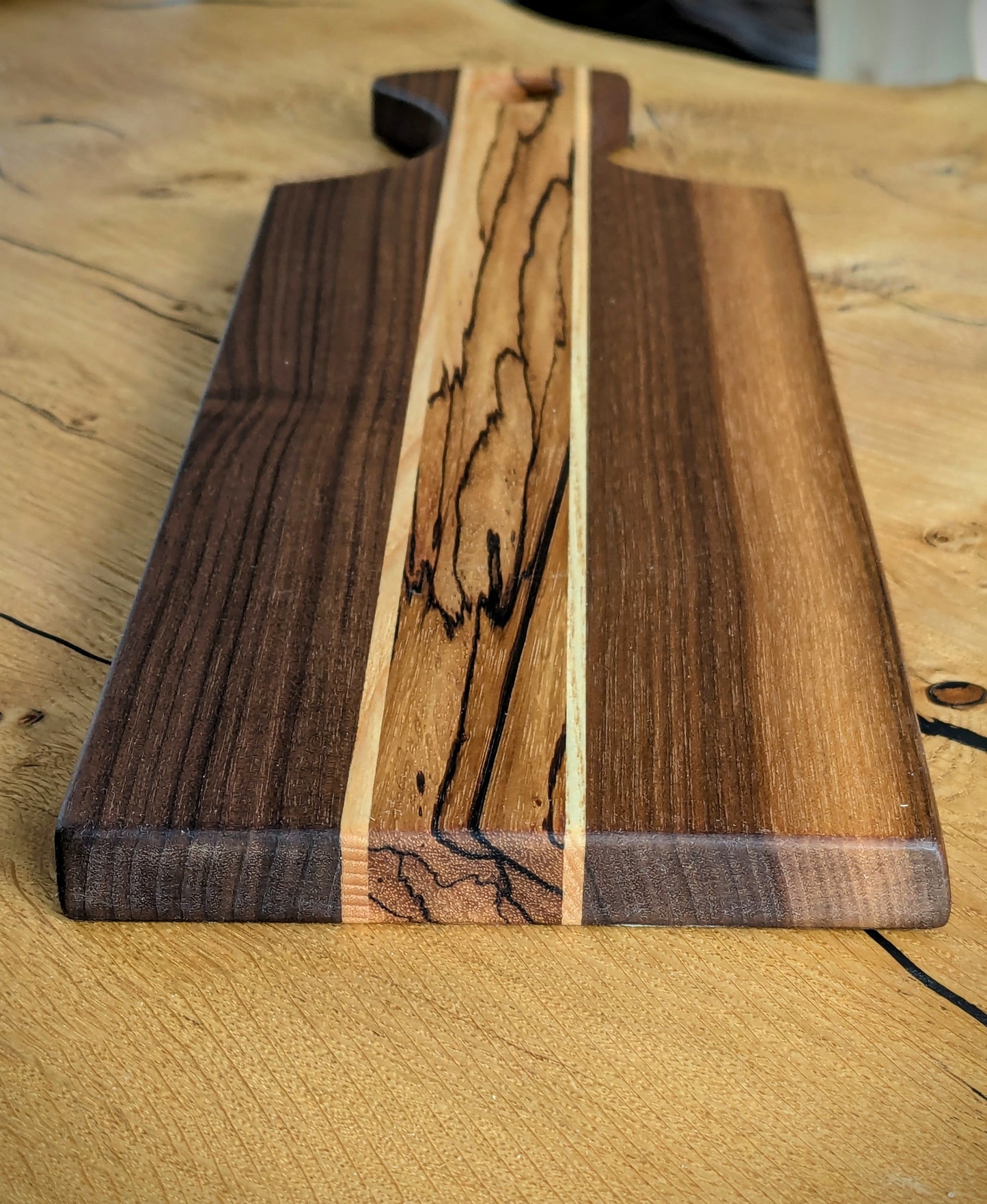 Walnut & Zebrano Serving Board