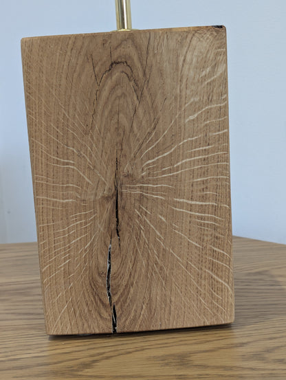 'EYE OF SAURON' limited edition Solid Oak Lamp
