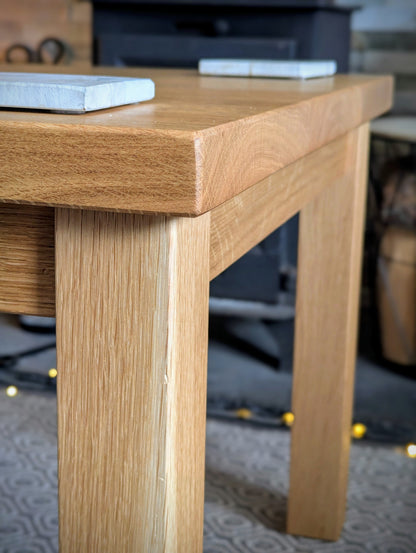 Solid European Oak Coffee Table