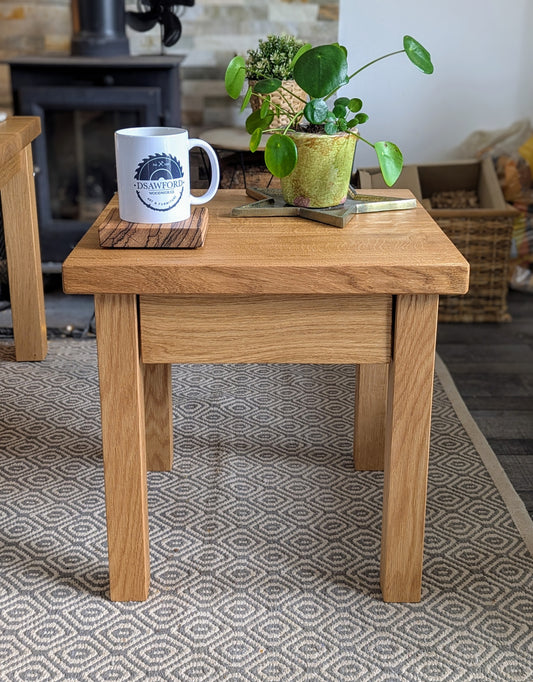 Solid Oak Side table