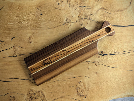 Walnut & Zebrano Serving Board